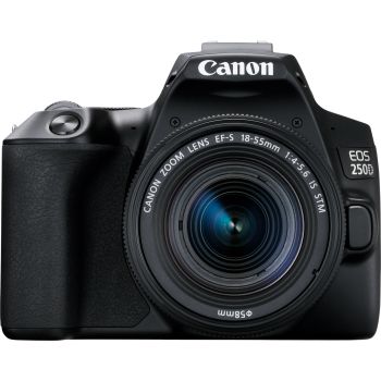 Appareil photo Reflex Canon EOS 250D + objectif EF-S 18-55mm f/4-5.6 IS STM