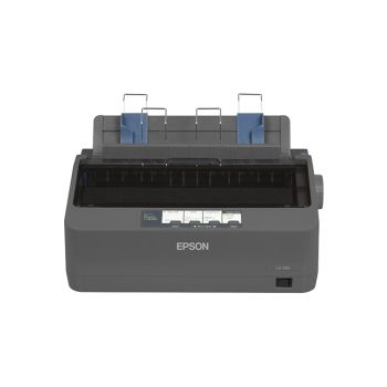 Imprimante EPSON Matricielle LX-350 /Monochrome /357 cps /9 broches /128 Ko /USB 2.0 /27 W /Gris