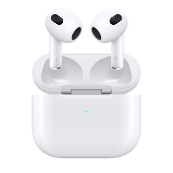AirPods Apple 3ᵉ génération /Bluetooth 5.0 /IPX4 /Blanc