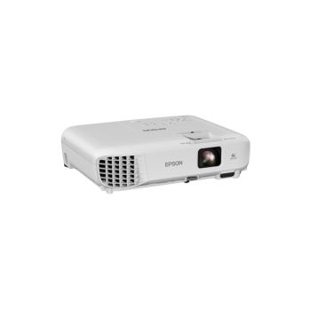 Vidéo projecteur EPSON EB-X05 XGA /Blanc /3LCD - 0,55" /3300 lumen - 2050 lumen /XGA - 1024 x 768 /Lampe - UHE - 210 W - 6000 h /Optique /30 pouces - 300 pouces /USB 2.0 type A - USB 2.0 type B - VGA - HDMI - RCA    